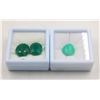 Image 1 : #243-NATURAL CHRYSOPRASE 8.05 CT & JADE 15.10CT