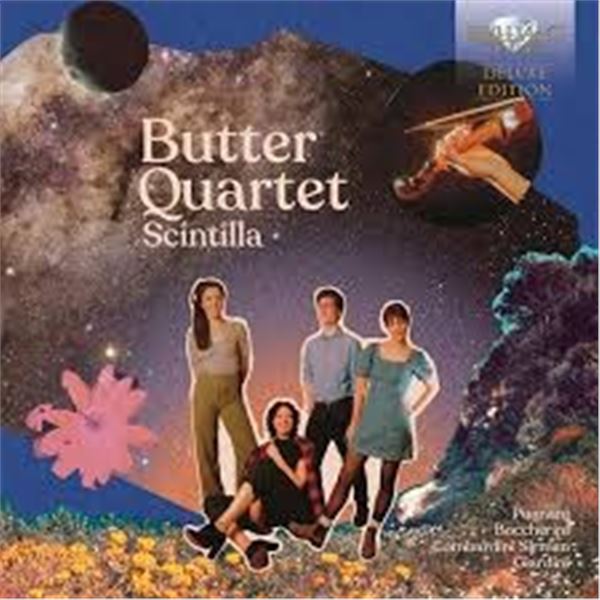NEW CD- BUTTER QUARTET SCINTILLA