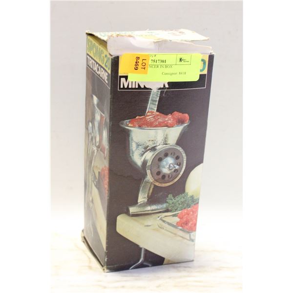 SPONG 20 MINCER IN BOX