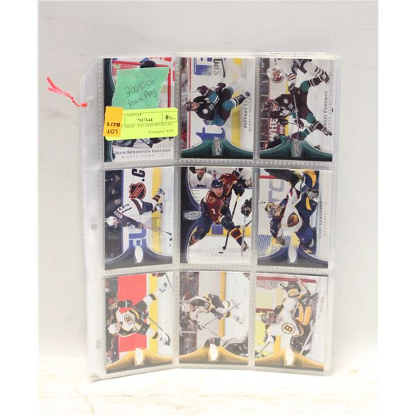 NHL CARDS - 2005-06 POWERPLAY