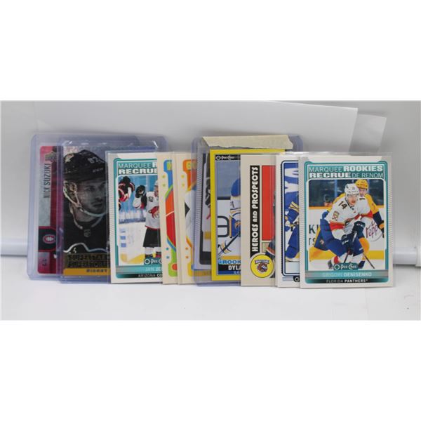 12 ASSORTED NHL CARDS