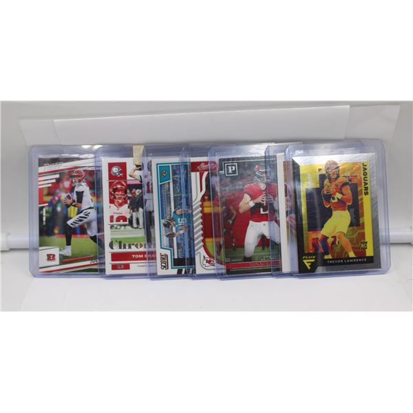 7 ASSORTED NFL CARDS