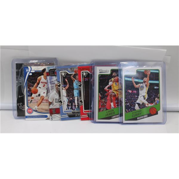 8 ASSORTED NBA CARDS