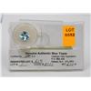 Image 1 : GENUINE AUTHNTIC BLUE TOPAZ WITH COA - SUGGESTED