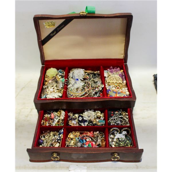 120 PCS OF VTG JEWELRY INCL "CELINE"&"GOLDETTE"