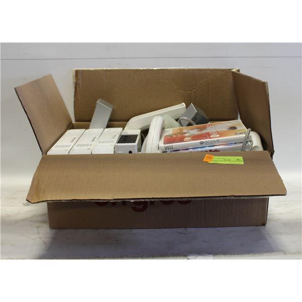 VIDEO GAME WII COLLECTION WITH GAMES