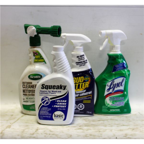 CLEANING SUPPLIES ASSORTED