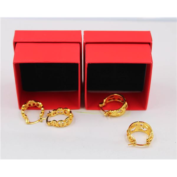 ESTATE EARRINGS IN BOXES TOGETHER-ESTATE
