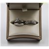 Image 1 : ESTATE MENS & LADIES WEDDING RING SET IN BOX