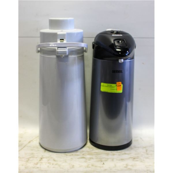 2 LARGE COFFEE THERMOS