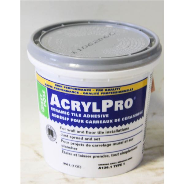 ACRYL PRO TILE ADHESIVE (FULL NEW)