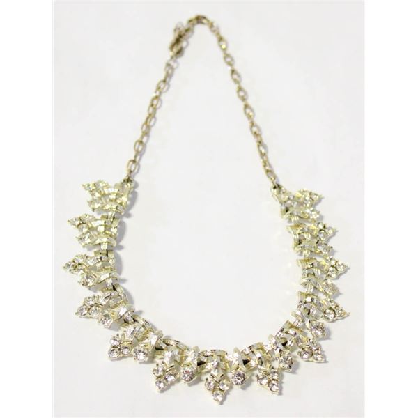 VINTAGE RHINESTONE CHOKER