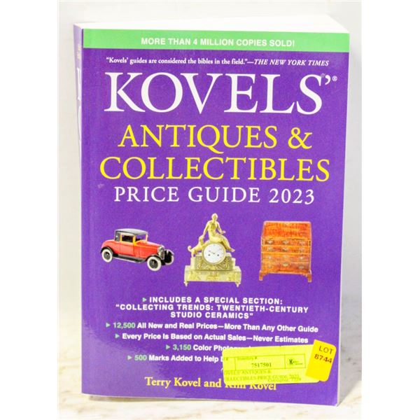 KOVELS' ANTIQUES & COLLECTIBLES PRICE GUIDE 2023