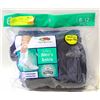 Image 1 : BLACK ANKLE SOCKS 6-12 SIZE 6-PACK FRUIT OF THE