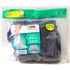 Image 1 : BLACK ANKLE SOCKS 6-12 SIZE 6-PACK FRUIT OF THE