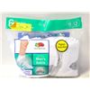 Image 1 : ANKLE SOCKS WHITE 6-12 SIZE 6-PACK FRUIT OF THE