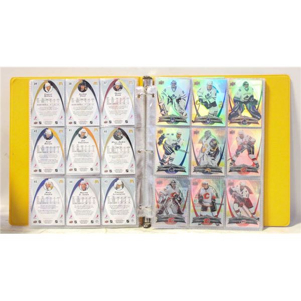 NHL CARDS - 2008-09 UPPER DECK MCDONALDS