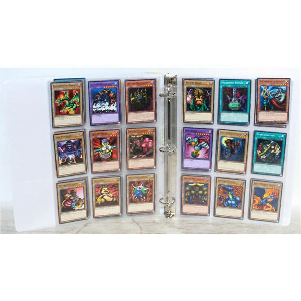 BINDER YUGIOH CARDS