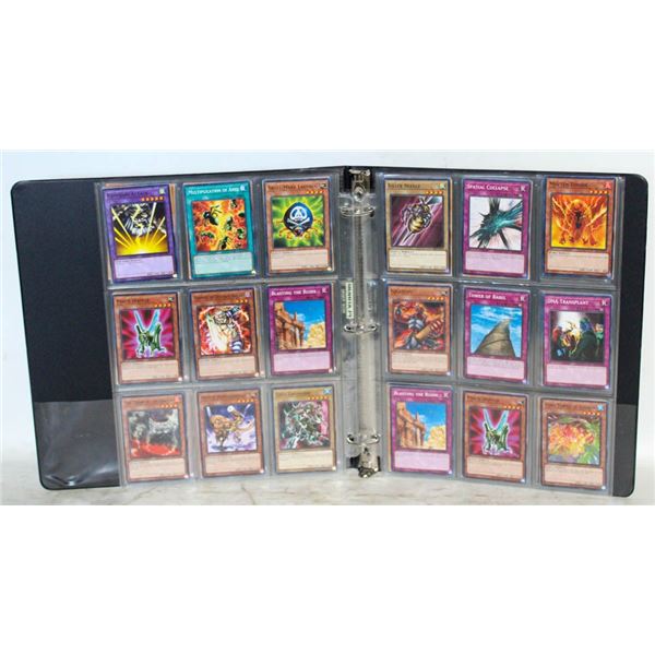 BINDER YUGIOH CARDS