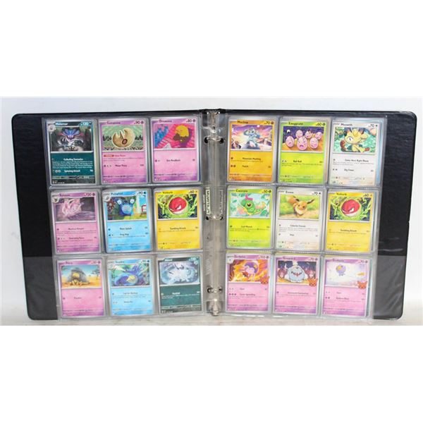 BINDER POKEMON COLLECTOR CARDS