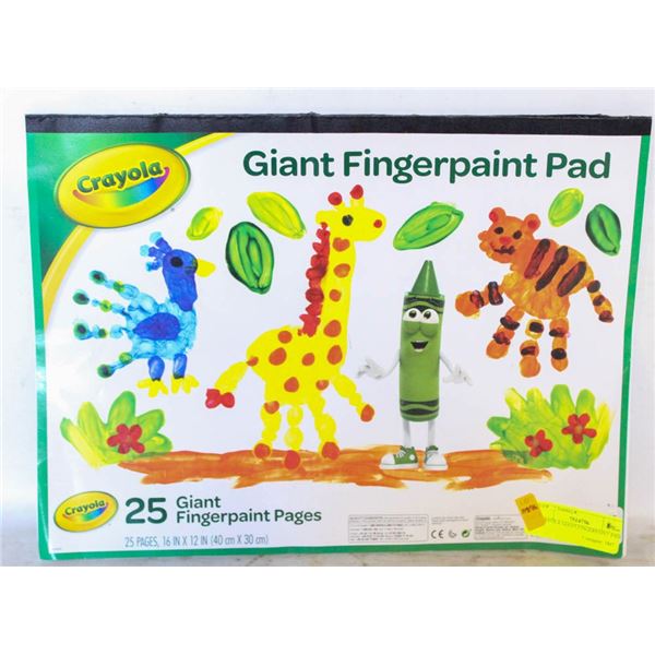 CRAYOLA GIANT FINGERPAINT PAD
