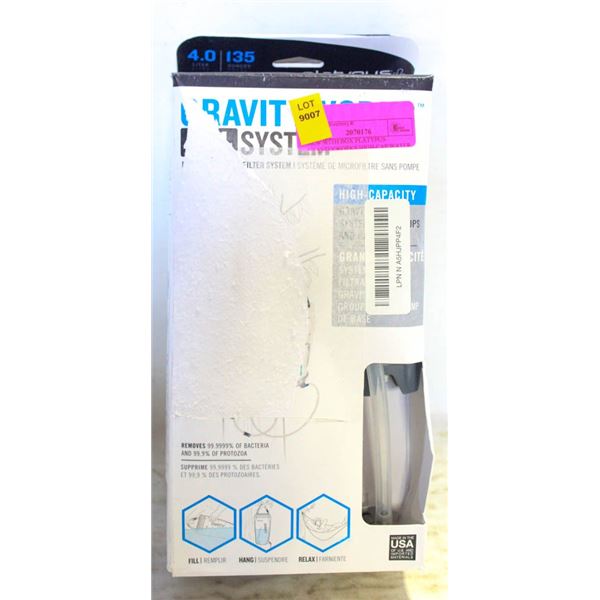 NEW WITH BOX PLATYPUS GRAVITYWORKS HIGH-CAP WATER