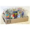 Image 1 : LOT OF 24 AROUND THE WORLD SHOT GLASSES