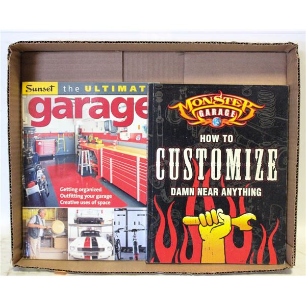 LOT OF MONSTER GARAGE/ULTIMATE GARAGE BOOKS