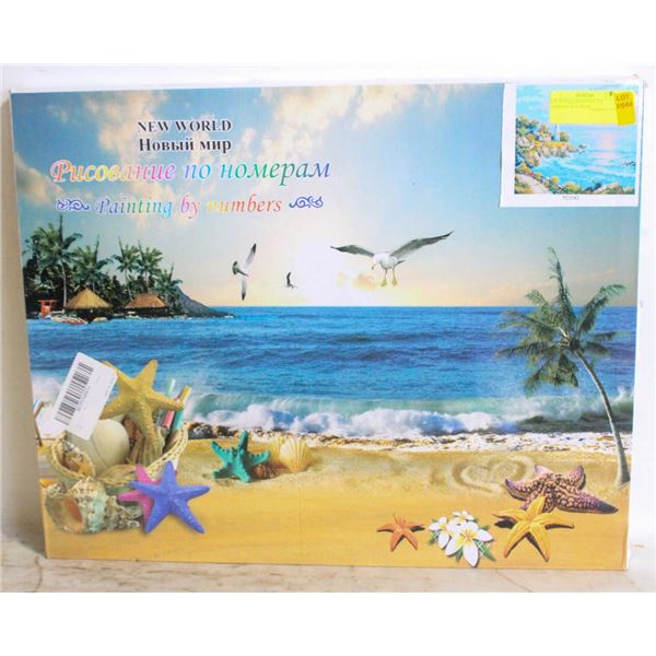 NEW WORLD PAINTING BY NUMBERS 40 X 50CM