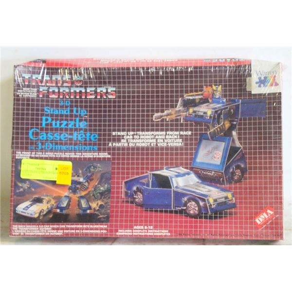 SEALED VINTAGE TRANSFORMERS 3D PUZZLE