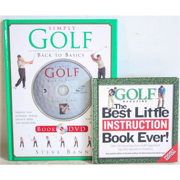 GOLF BOOKS