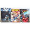 Image 1 : 3 SUPERMAN & BATMAN GRAPHIC NOVELS