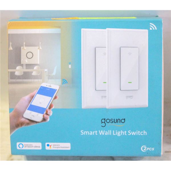 GOSUND SMART WALL LIGHT SWITCHES 2-PACK