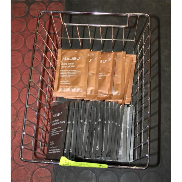 BAILIFF SEIZED: BASKET OF MALIBU SCALP AND HARD