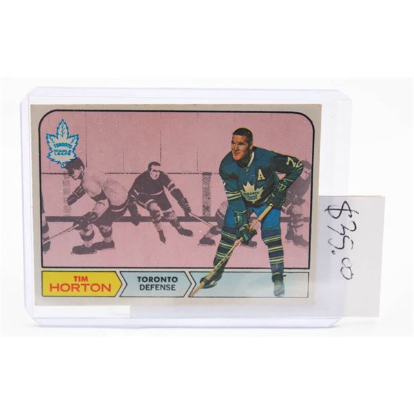 1968-69 TIM HORTON O-PEE-CHEE HOCKEY CARD