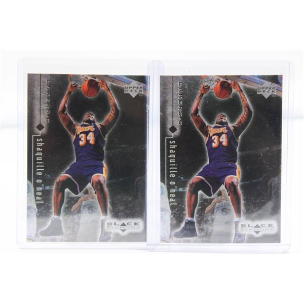 SHAQUILLE O'NEAL BASKETBALL CARDS NBA