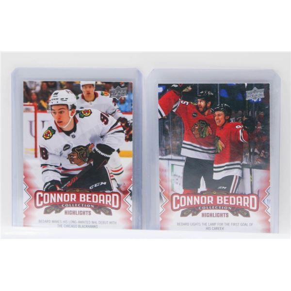CONNOR BEDARD ROOKIE CARDS NHL