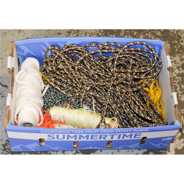 BOX OF ROPE