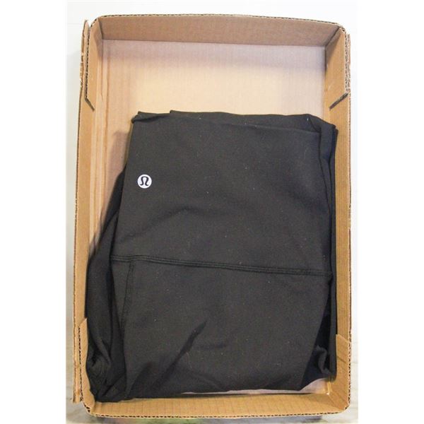 LADIES LULU LEMON BLACK SIZE 12