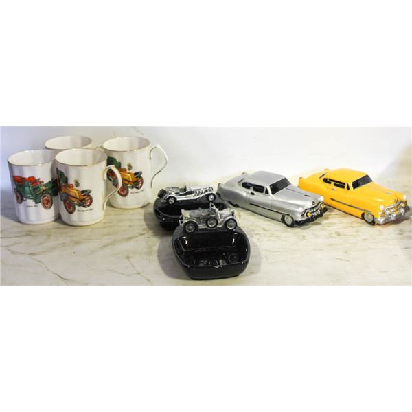 VINTAGE CARS COLLECTICBLE LOT INCLUDING
