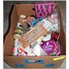 Image 1 : LARGE BOX OF CRAFTING SUPPLIES