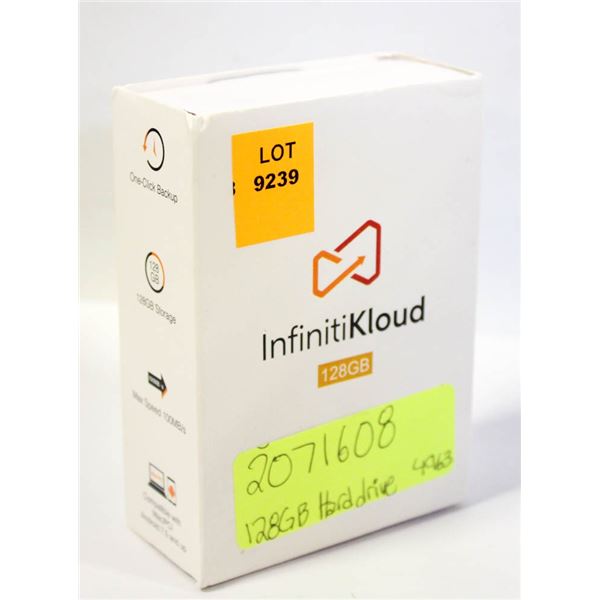 INFINITY KLOUD 128GB HARD DRIVE