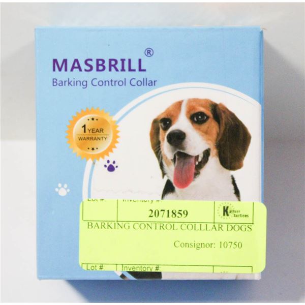 BARKING CONTROL COLLLAR DOGS