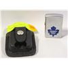Image 1 : MAPLE LEAFS ZIPPO LIGHTER W HOLDER