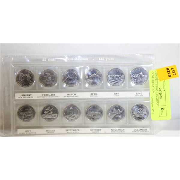 COMPLETE 1992 CANADIAN CONFEDERATION