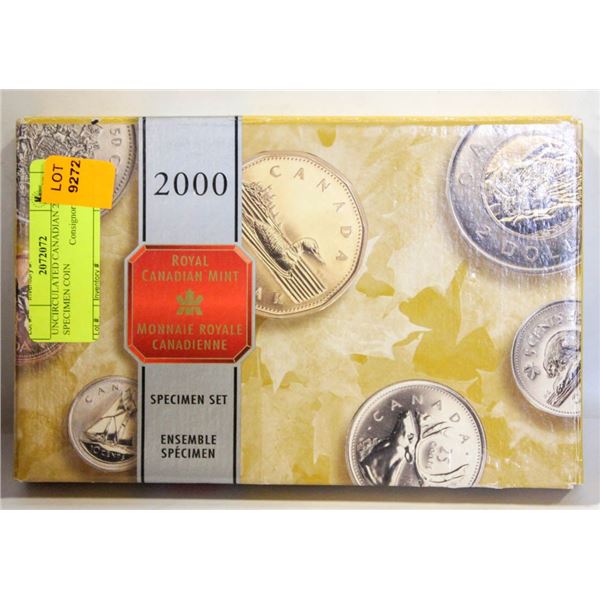 UNCIRCULATED CANADIAN 2000 SPECIMEN COIN