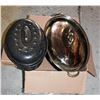 Image 1 : PAIR OF ROASTING PANS