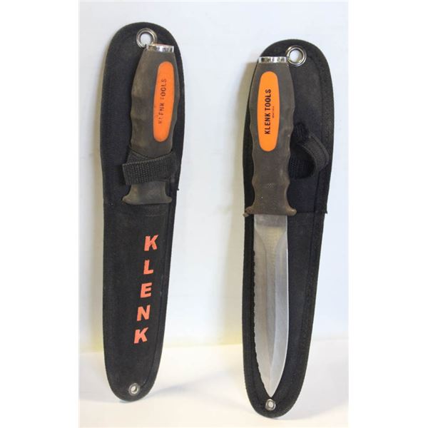 2 KLENK KNIVES