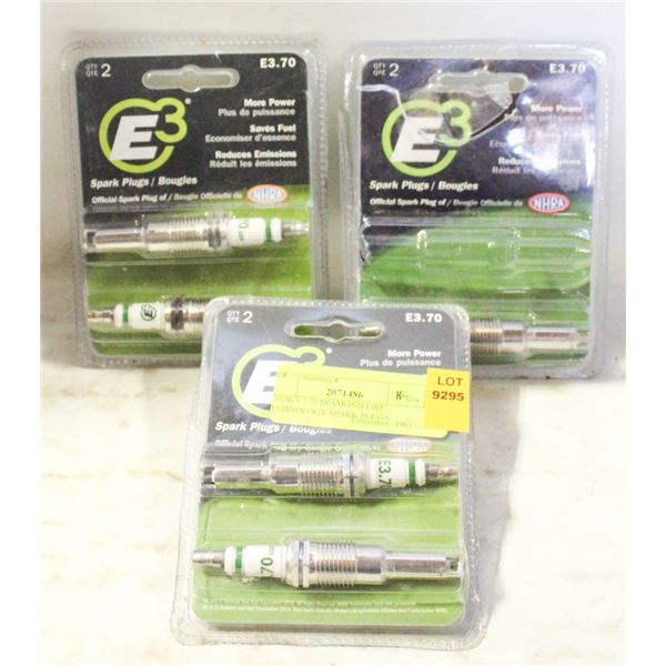 5 NEW E3.70 DIAMOND FIRE TECHNOLOGY SPARK PLUGS
