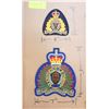Image 1 : VINTAGE RCMP CRESTS
